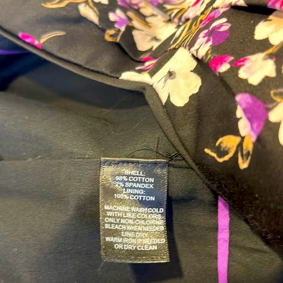 WHITE HOUSE BLACK MARKET DRESS,GREAT SUMMER OR FALL DRESS, LIKE NEW, MIDI LENGTH - Picture 8 of 10